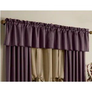 Seventh Avenue Mayfair Cape Cod Valance 686-624 14"L x 62"W PLUM (1st Pic for Co